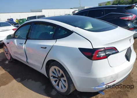 2021 Tesla Model 3 Standard Range Plus Rear-Wheel Drive from USA, damaged, VIN 5YJ3E1EA5MF851319